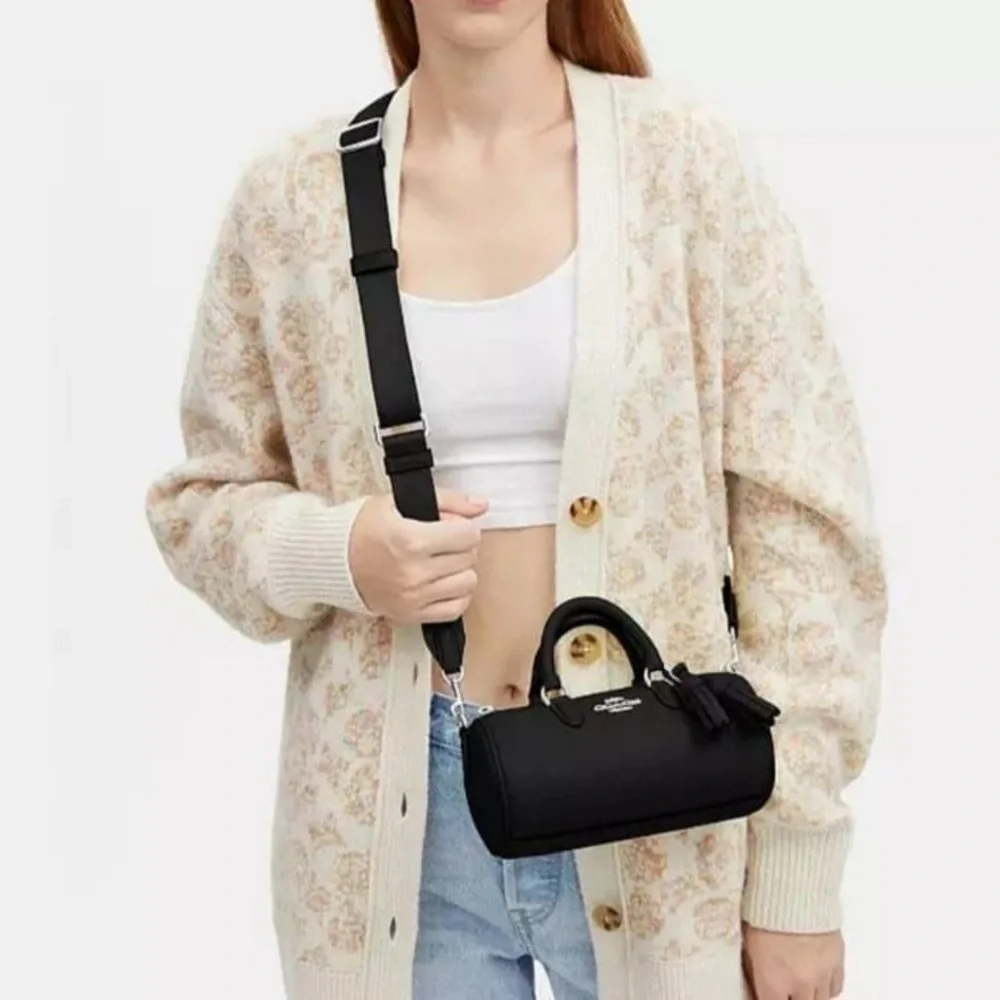 Coach Black Leather Handbag